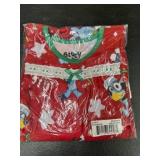 Children's Red Pajama Set Featuring Cartoon Print