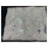 Women's Long Puffer Coat, Size Large