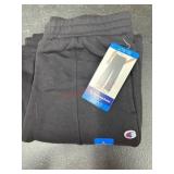 Champion Black Youth Sweatpants, Size L