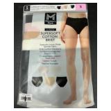 5-Pack Supersoft Cotton Briefs, Size S