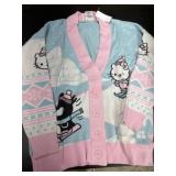 Women's XS Winter-Themed Cardigan