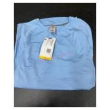 Light Blue Crew Neck T-Shirt, Size M