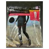 Black Fleece Lined Leggings With Side Pockets