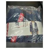 Men's Navy Long-Sleeve Shirt, Size XL