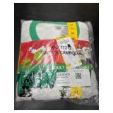 Short-Sleeve Adult T-Shirt, White and Green