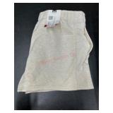 Women's XL Beige Knit Shorts