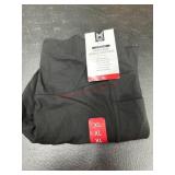 High-Rise Ankle Leggings, XL, Black