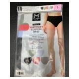 5-Pack Supersoft Cotton Briefs, Size S