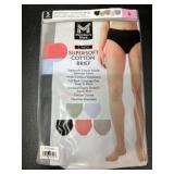 5-Pack Supersoft Cotton Briefs, Size S