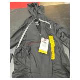 Men's Black Full-Zip Hoodie, Size M