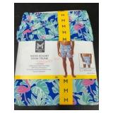 Mens Resort Swim Trunk with Liner, Size M