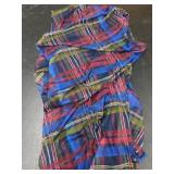 Women's Dress With Plaid Pattern
