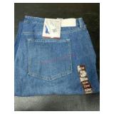 Women's Blue Denim Jeans, Size 22W