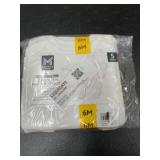 Infant Long Sleeve White Bodysuits, 5 Pack