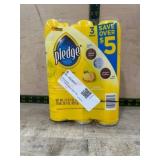Pledge Multi-Surface Cleaner 3-Pack