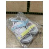 Toddler Size 7 Sandals with Multi-Color Straps