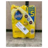 Pledge Lemon Furniture Polish 3-Pack