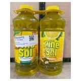 Two Bottles of Pine-Sol Lemon Fresh Cleaner