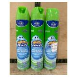 3 Scrubbing Bubbles Bathroom Cleaner Cans