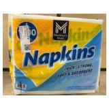 Pack of 1200 Disposable Napkins