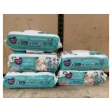 Pack of 5 Fragrance-Free Baby Wipes, 100-Count Eac