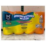 Disinfecting Wipes 4-Pack, 312 Total Wipes