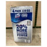 Lysol Power Clinging Gel Toilet Bowl Cleaner, 4 Pa