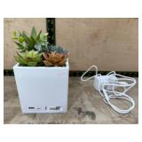 Artificial Succulent Planter With USB Charger