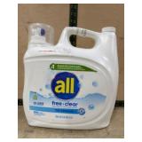 Liquid Laundry Detergent, All Free & Clear