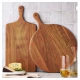 2 Acacia Charcuterie Boards