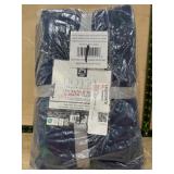 Blue Spa Bath Towel and Washcloth Set