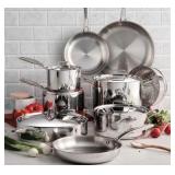 12-Piece Stainless Steel Cookware Set