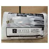 Two Luxury Bed Pillows