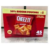 Cheez-It Original Crackers, 45 Pouches