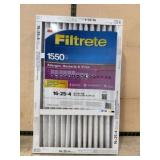 3M Filtrete 1550 Air Filter, 16x25x4, 2-Pack