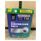 Auto Dishwasher Pacs, 110 Count