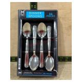 Stainless Steel Dinner Spoons, 36 Pieces