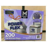 200 Tall Kitchen Bags with Drawstring, 13 Gallon