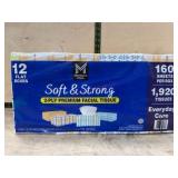 12 Flat Boxes of 2-Ply Premium Facial Tissue