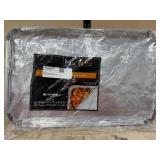 Pack of Aluminum Steam Table Pans with Lids