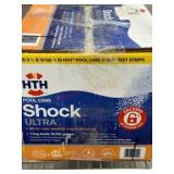 Pool Shock with Chlorine Booster and Test Strips
