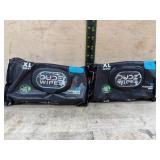 Two Packs of XL Flushable Wipes