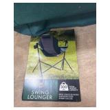 Folding Outdoor Swing Lounger Chair
