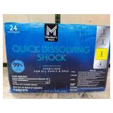 Quick-Dissolving Pool and Spa Shock Packets