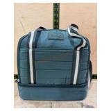 Teal Insulated Lunch Bag with Adjustable Straps