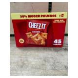 Cheez-It Original Baked Snack Crackers, 45 Pouches
