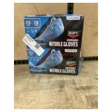 Two Boxes of Disposable Nitrile Gloves