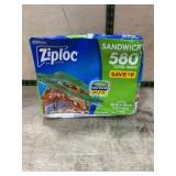 Ziploc Sandwich Bags, 580 Total