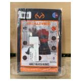 Realtree Adult Heated Gloves, Size L/XL