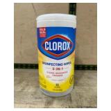 Clorox Disinfecting Wipes, Crisp Lemon, 85 Count
